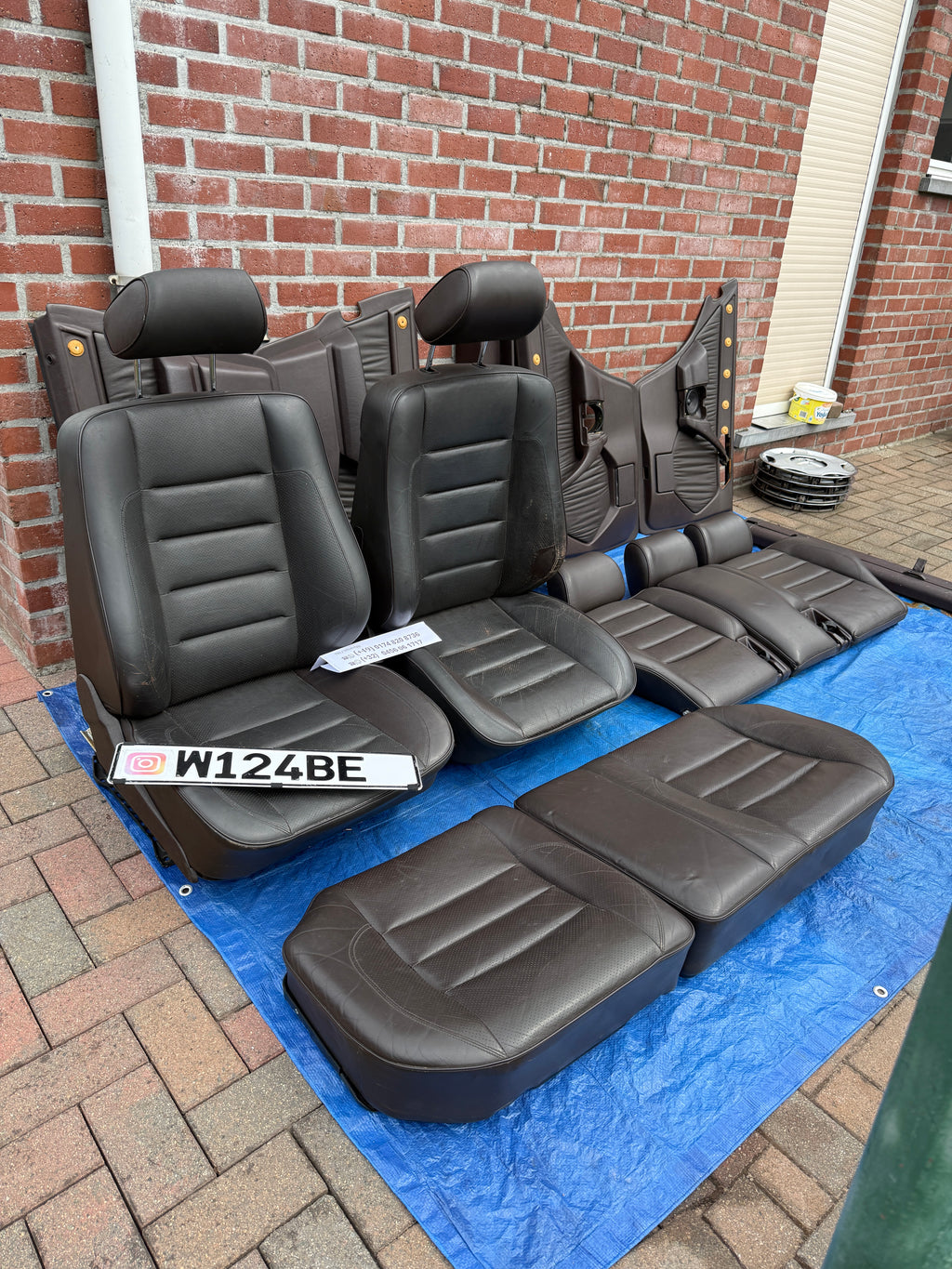 Mercedes W124 station wagon seats sportline