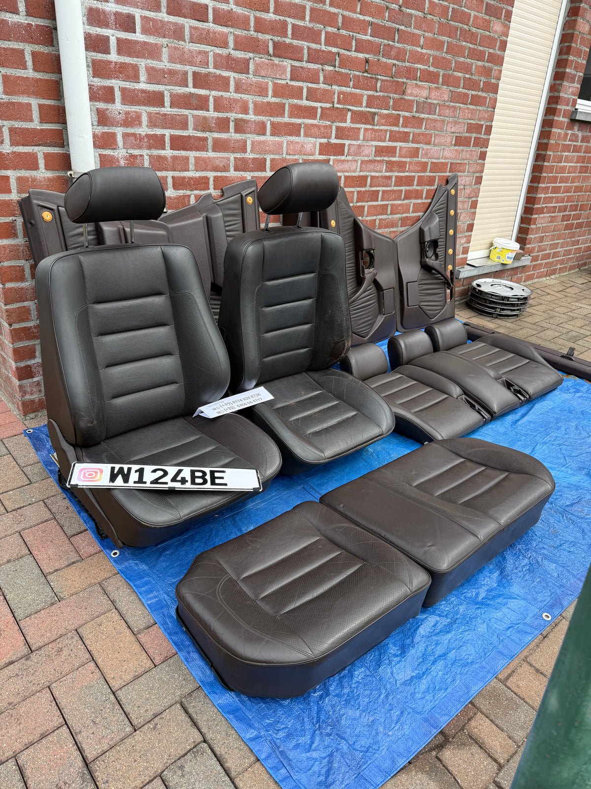 Mercedes W124 station wagon seats sportline