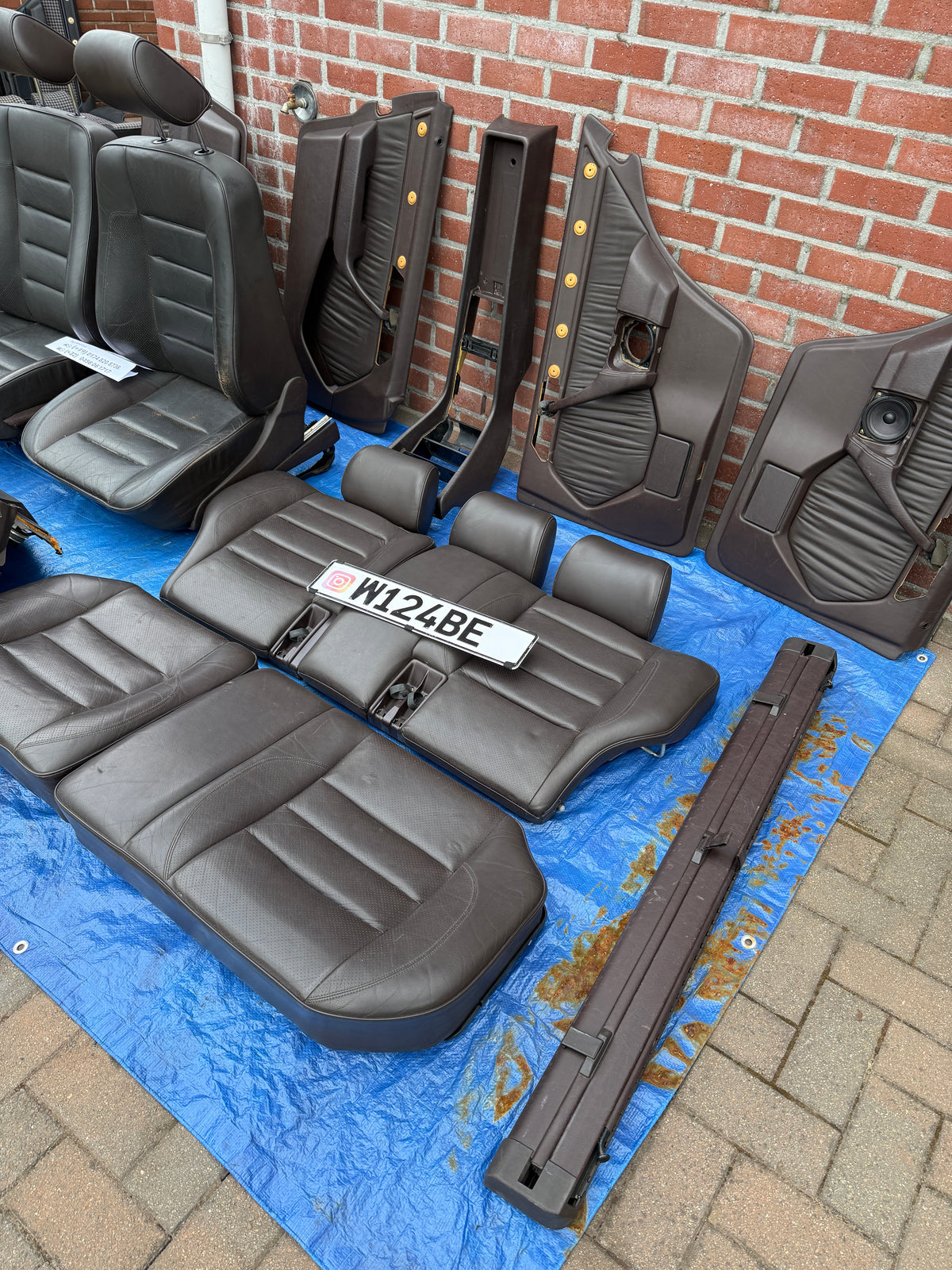 Mercedes W124 station wagon seats sportline