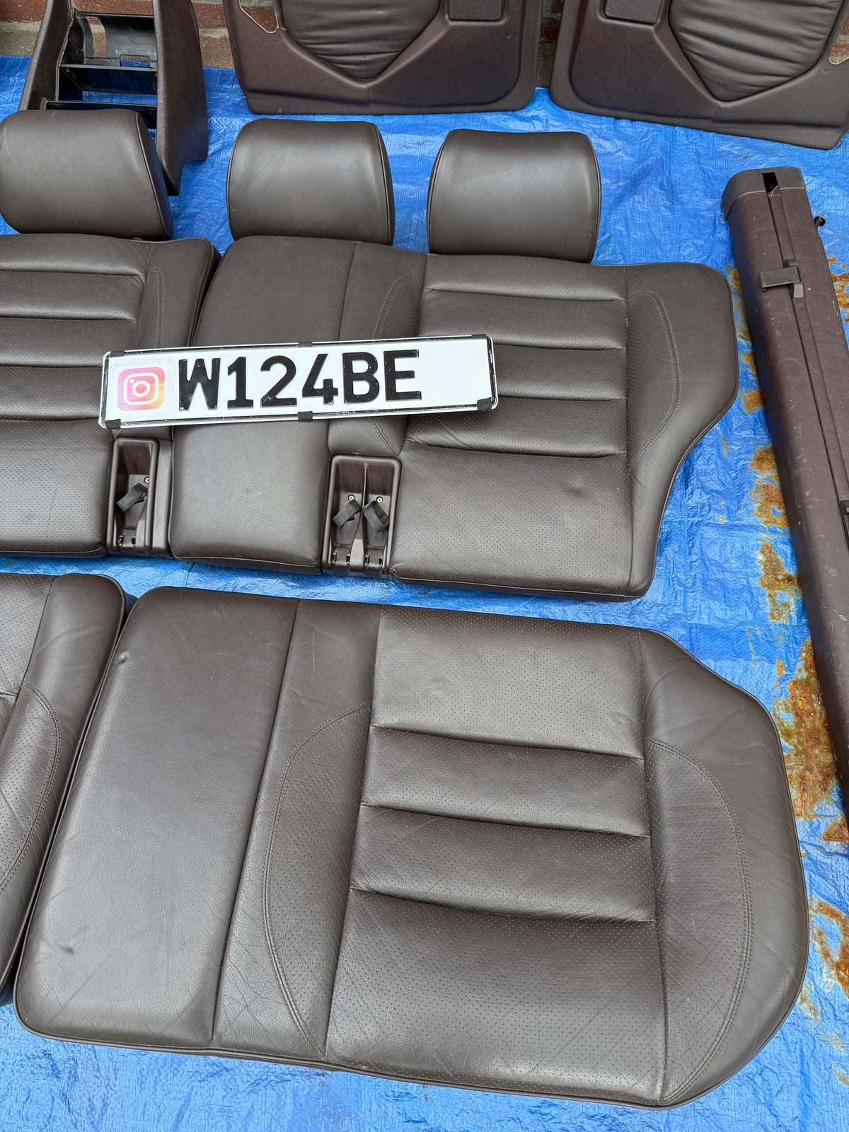 Mercedes W124 station wagon seats sportline