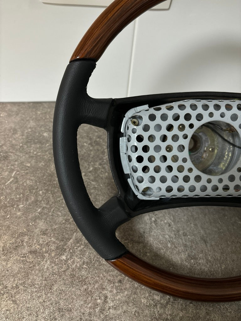 Mercedes W201 R107 W126 W124 steering wheel wood