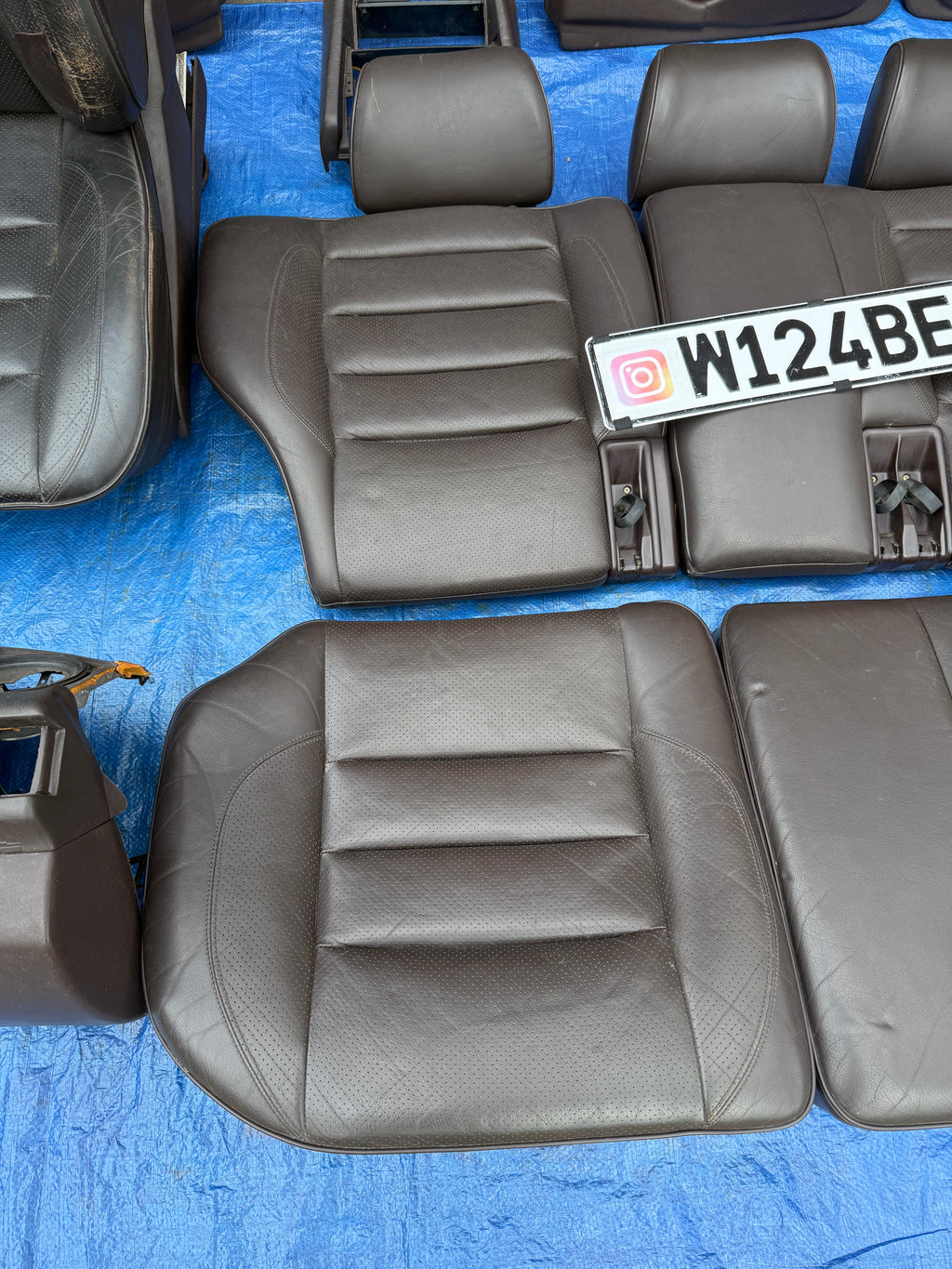 Mercedes W124 station wagon seats sportline