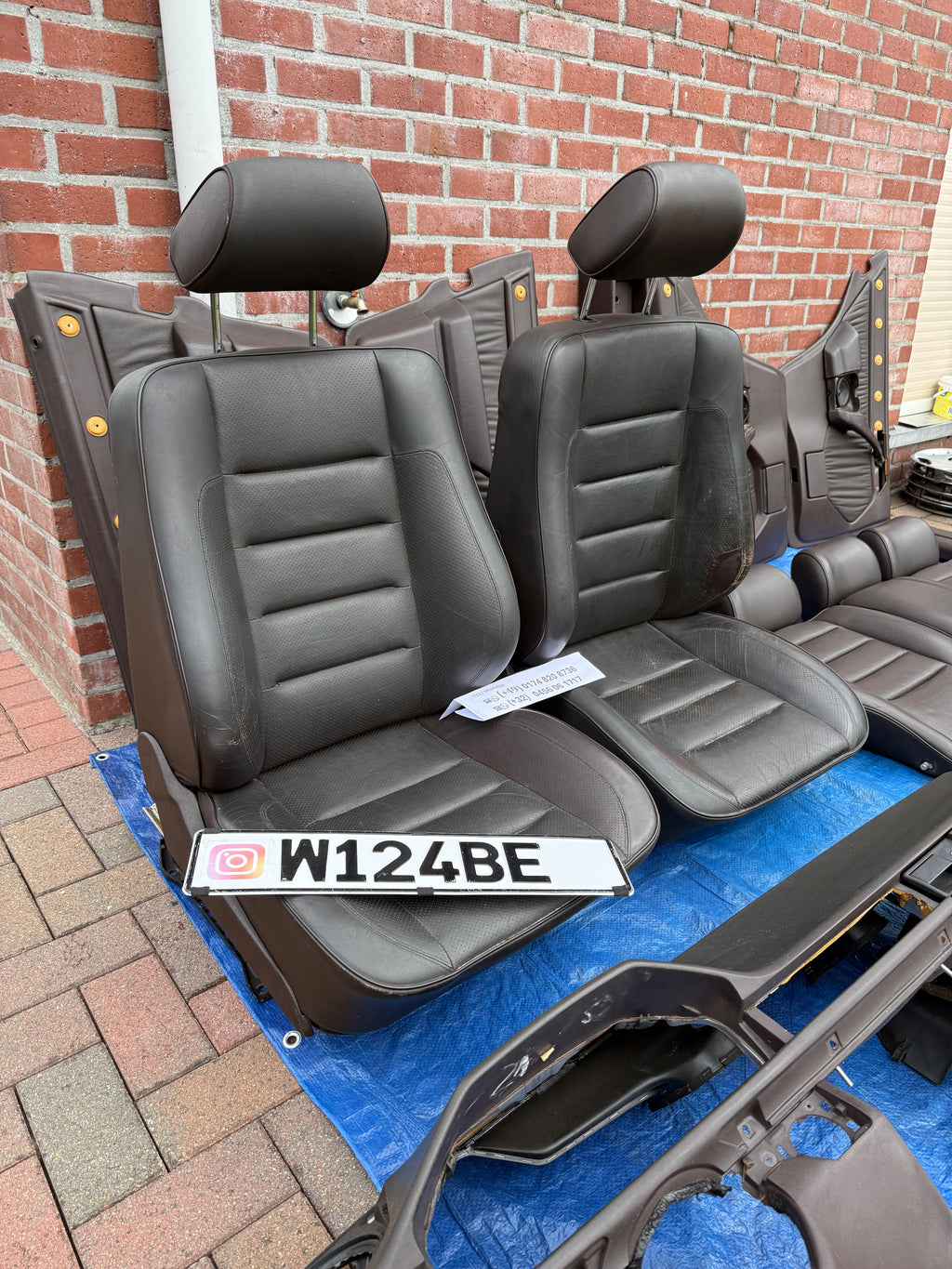 Mercedes W124 station wagon seats sportline