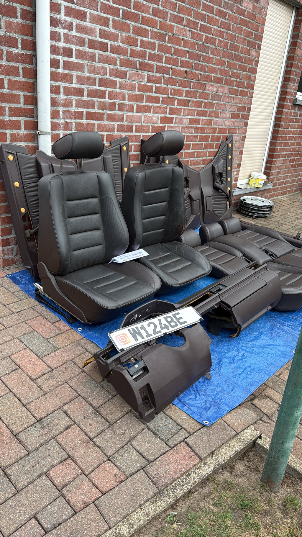 Mercedes W124 station wagon seats sportline