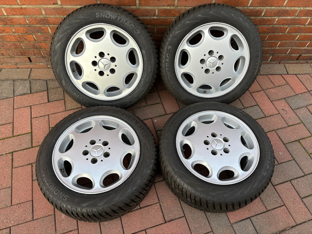 Mercedes W124 16 inch wheels 205.55.16 Vredestein ET41