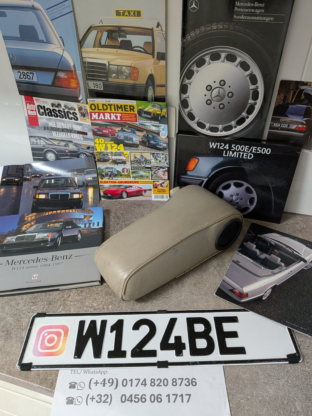 W124 parts